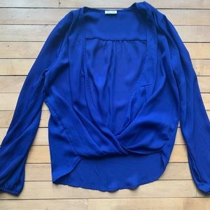 Deep Cut Blouse